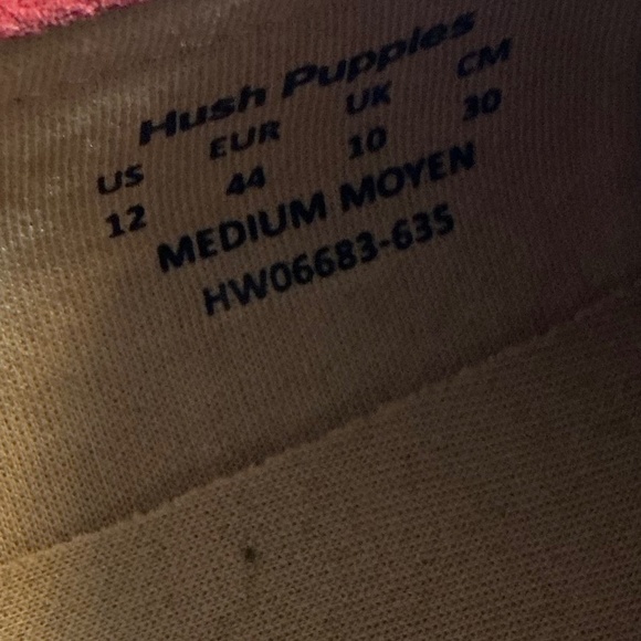 Hush puppies loafers shoes suede size 12 m - Picture 6 of 6